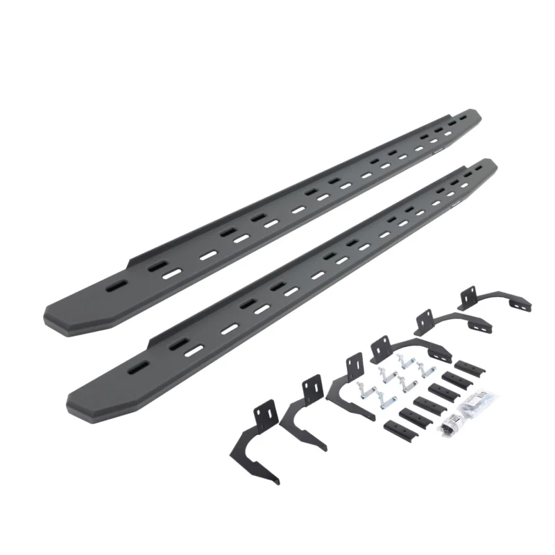 Go Rhino 69609980SPC - RB30 Running Boards, Black, Galvanized Steel