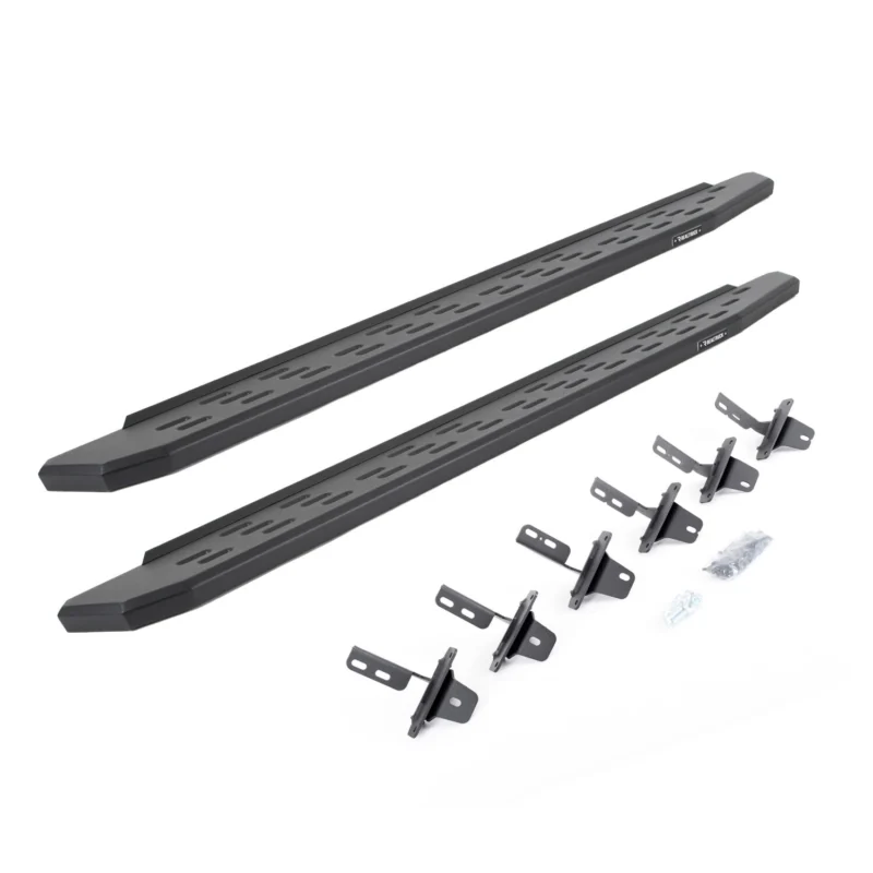 Go Rhino 69612973PC - RB30 Running Boards, Black, Galvanized Steel