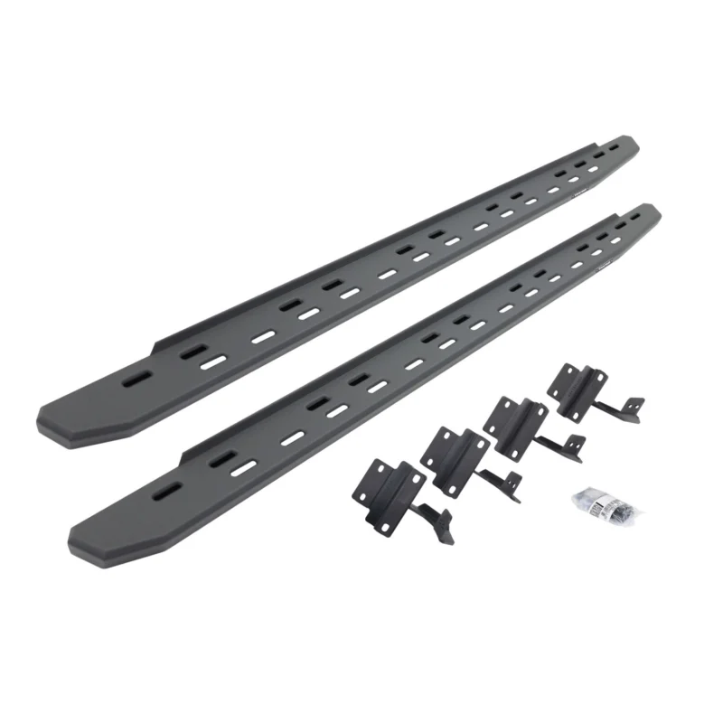 Go Rhino 69617780SPC - RB30 Running Boards, Black, Galvanized Steel