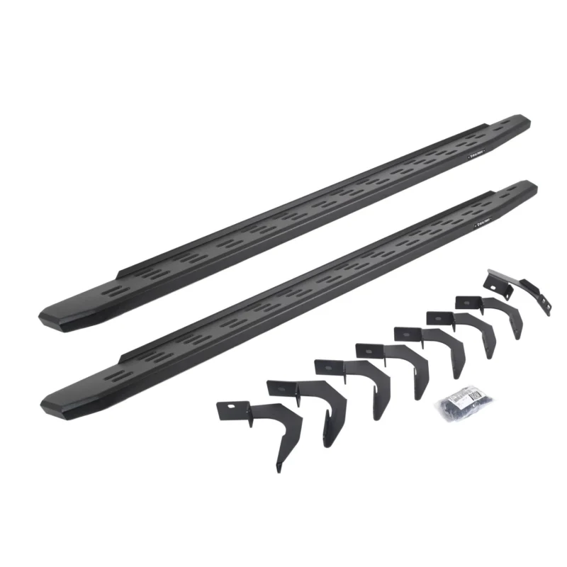 Go Rhino 69623580PC - RB30 Running Boards, Black, Galvanized Steel