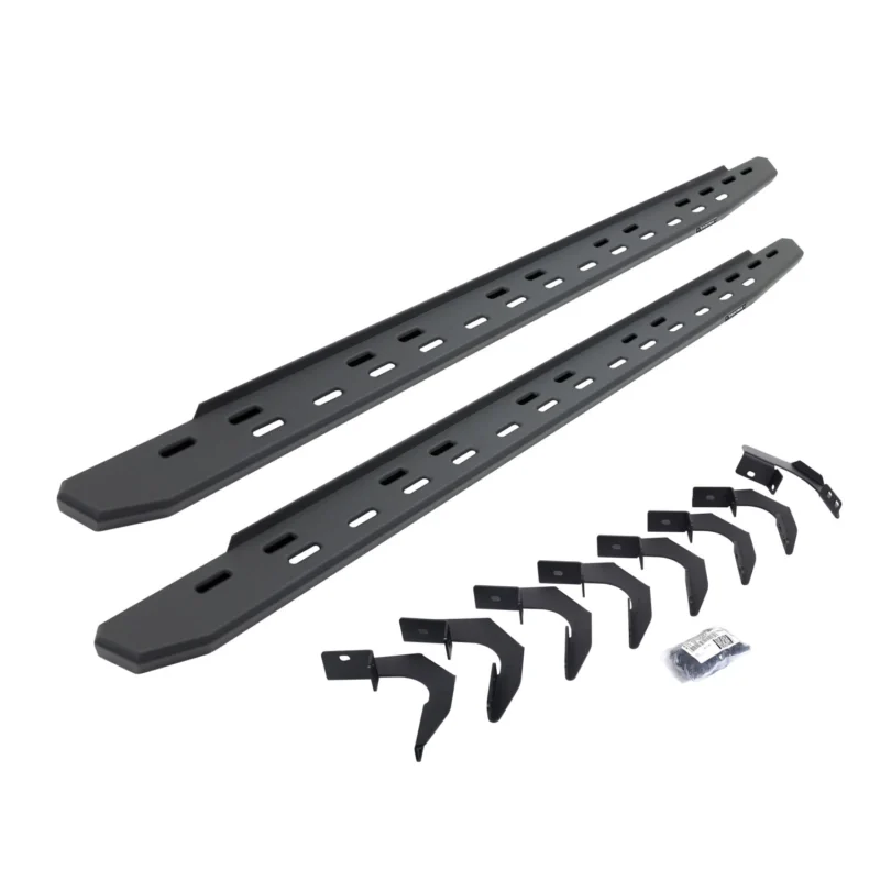 Go Rhino 69623580SPC - RB30 Running Boards, Black, Galvanized Steel