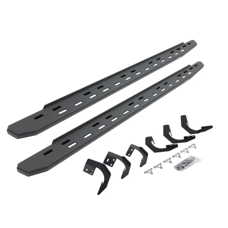 Go Rhino 69629980SPC - RB30 Running Boards, Black, Galvanized Steel
