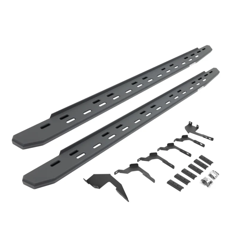 Go Rhino 69636880SPC - RB30 Running Boards, Black, Galvanized Steel
