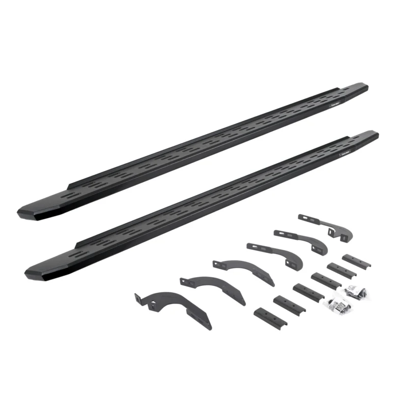Go Rhino 69642987PC - RB30 Running Boards, Black, Galvanized Steel