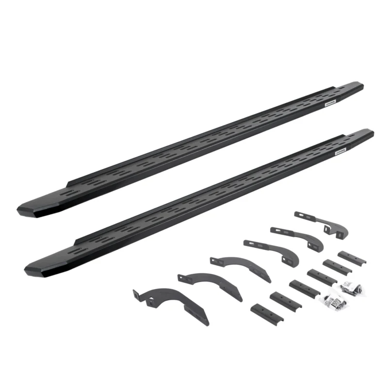 Go Rhino 69643268PC - RB30 Running Boards, Black, Galvanized Steel