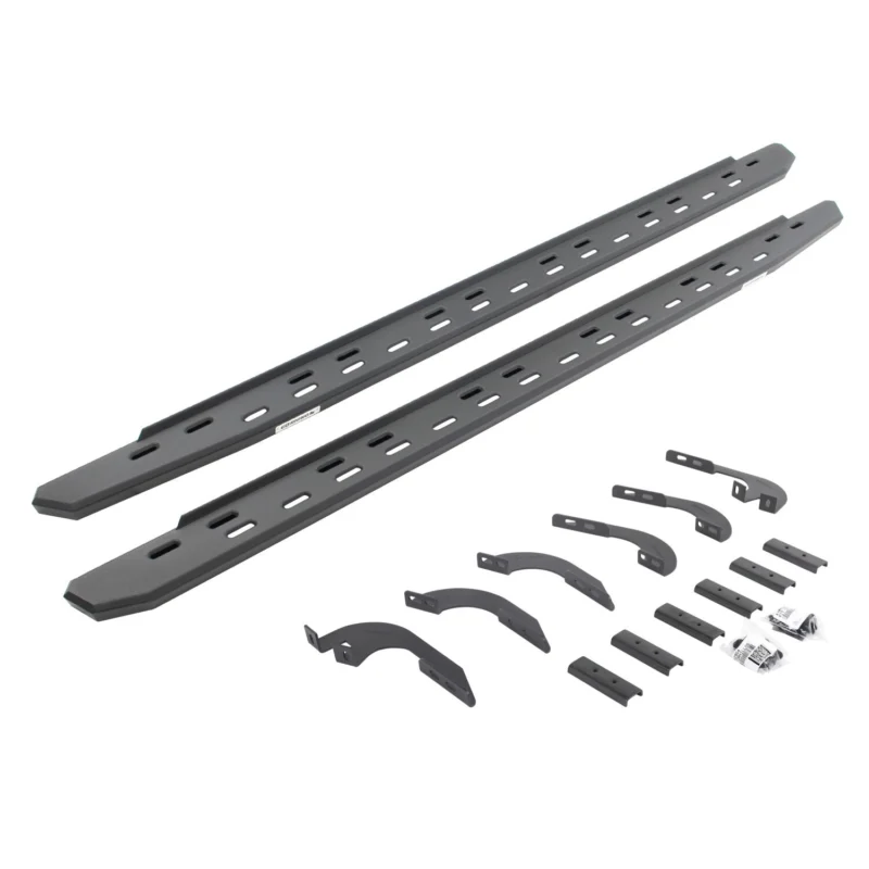 Go Rhino 69643280SPC - RB30 Running Boards, Black, Galvanized Steel