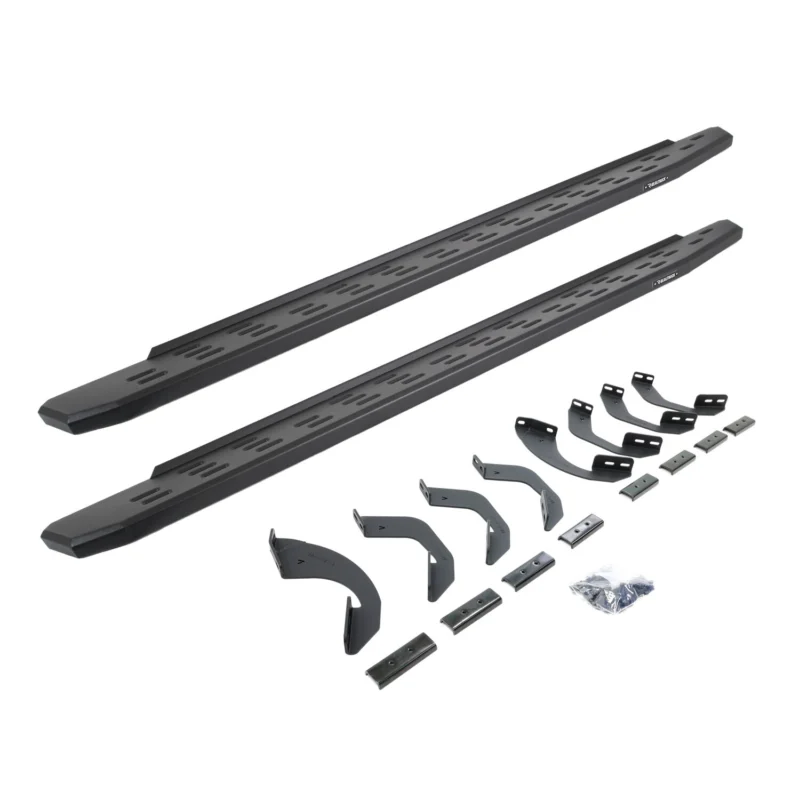 Go Rhino 69643580PC - RB30 Running Boards, Black, Galvanized Steel