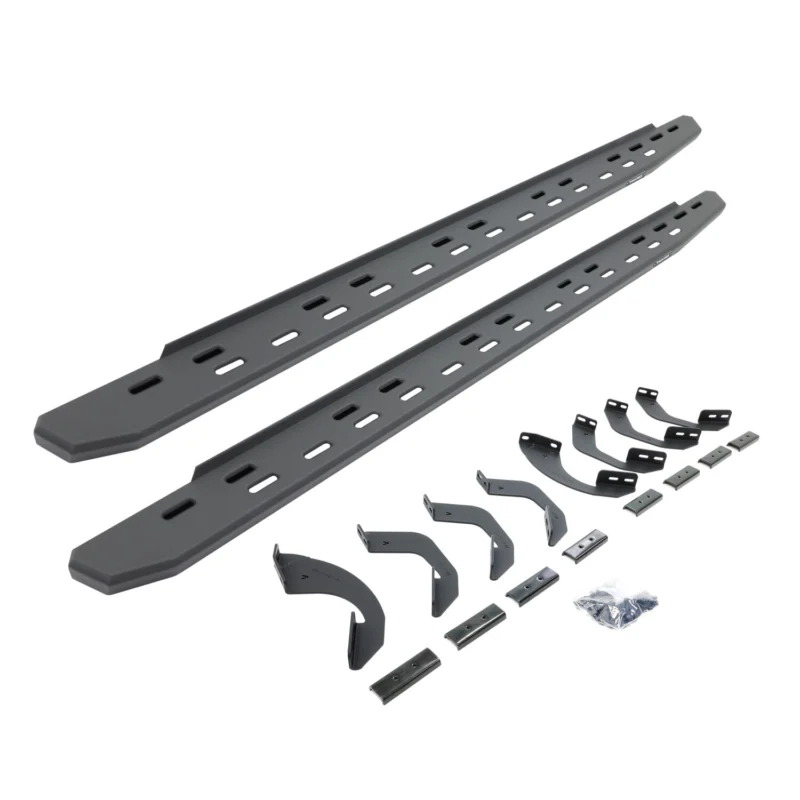 Go Rhino 69643580SPC - RB30 Running Boards, Black, Galvanized Steel
