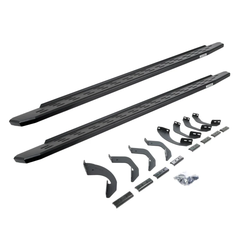 Go Rhino 69643973PC - RB30 Running Boards, Black, Galvanized Steel