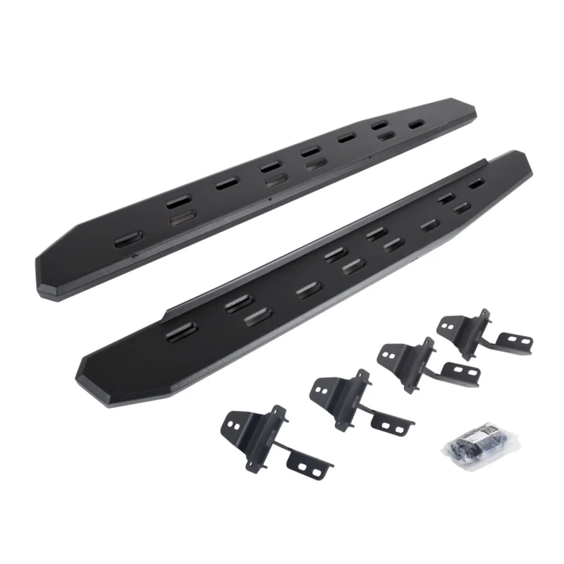 Go Rhino 69692648SPC - RB30 Running Boards, Black, Galvanized Steel