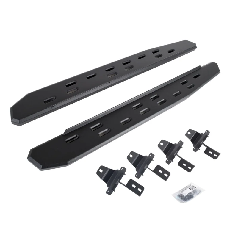 Go Rhino 69692748SPC - RB30 Running Boards, Black, Galvanized Steel