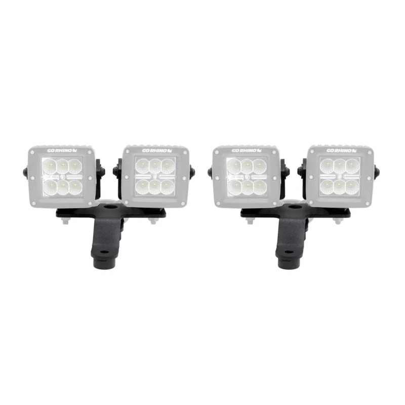 Go Rhino 730230T - WS Cowl Mount, Black, Jeep Accessory