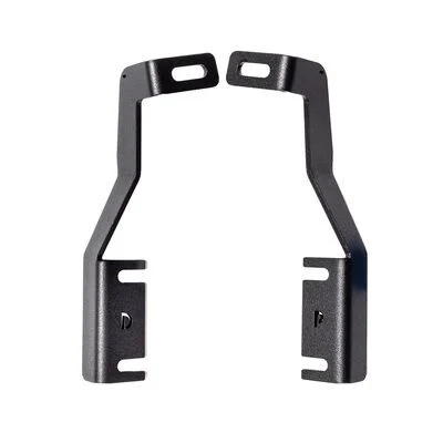 Go Rhino 732330T - Hood Light Mounts, Black, Steel