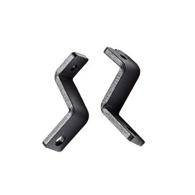 Go Rhino 732340T - Hood Light Mounts, Black, Steel