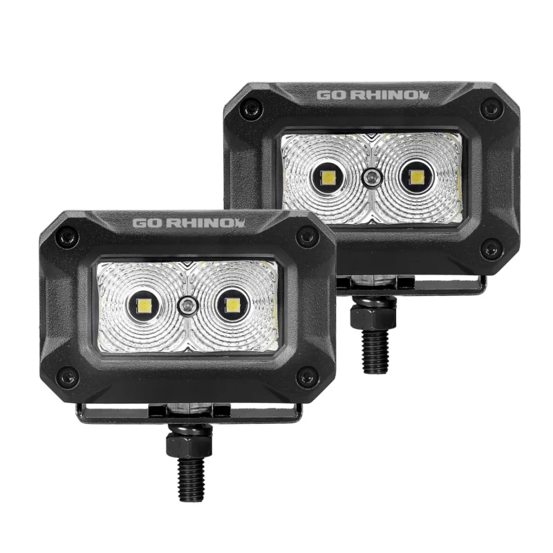 Go Rhino 751003023FBS - Bright -Flood Lights, Anodized, XPLOR Bright