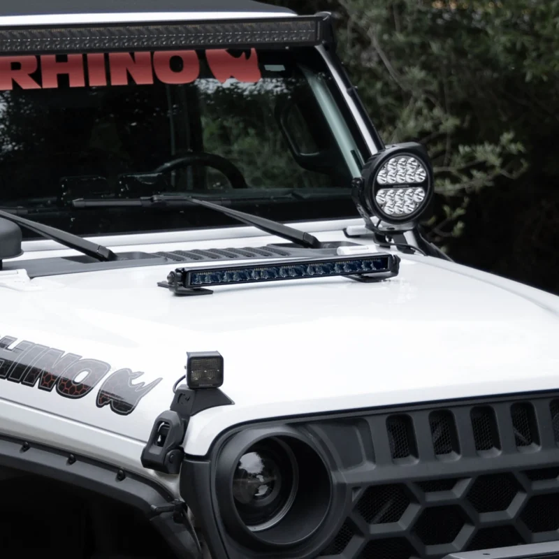 Go Rhino 751052012CSS - LED Lighting, Anodized, XPLOR Blackout Combo