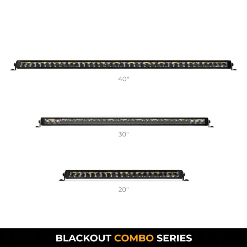 Go Rhino 751052012CSS - LED Lighting, Anodized, XPLOR Blackout Combo
