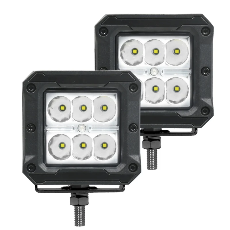 Go Rhino 751803023SCS - Bright-3x3 Light Kit, Anodized, XPLOR Bright