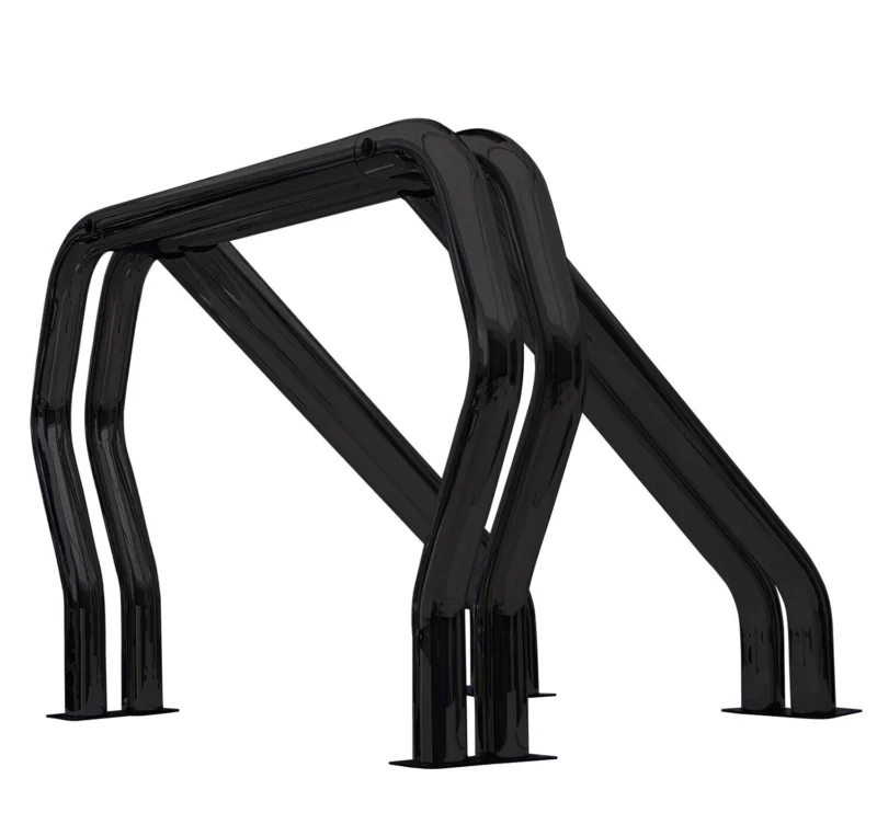 Go Rhino 9109370DDB - Classic Bed Bars, Black, RHINO! Bed Bar
