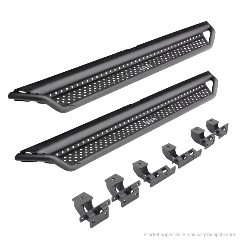 Go Rhino D14030T - Dominator Side Steps, Black, Powder Coated