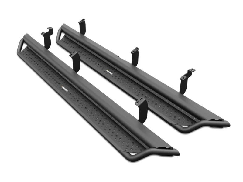 Go Rhino D14429T - Dominator Side Steps, Black, Powder Coated