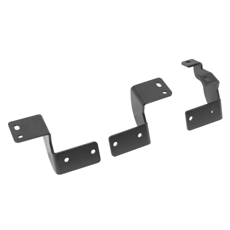 Go Rhino D64425TK - Dominator Brackets, Black, Powder Coated