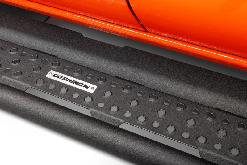 Go Rhino D64926T - Dominator D6 Drop Steps, Black, Powder Coated