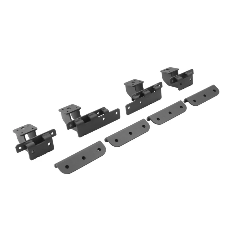 Go Rhino D64927TK - Dominator Brackets, Black, Powder Coated