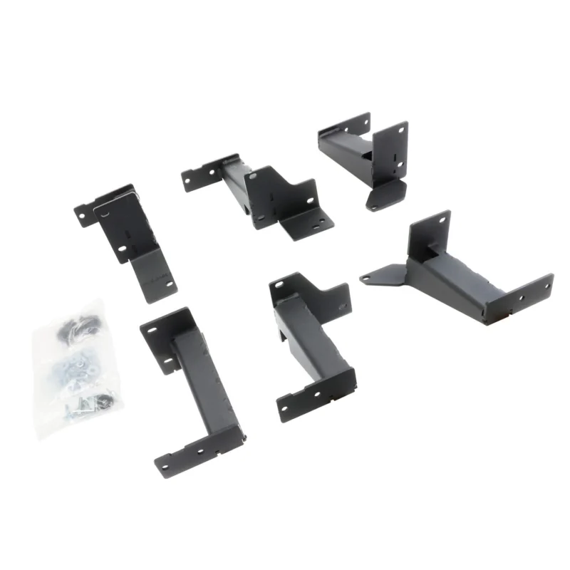 Go Rhino FSD4425TK - Dominator Brackets, Black, Dominator Xtreme Brackets