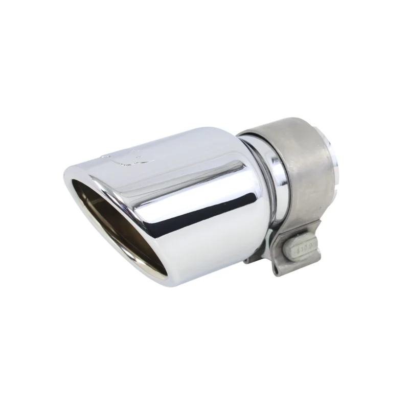 Go Rhino GRT236 - Exhaust Tips, Silver, Chrome