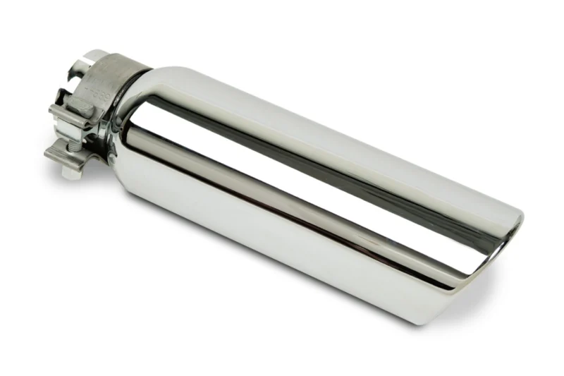 Go Rhino GRT3414 - Exhaust Tips, Silver, Chrome