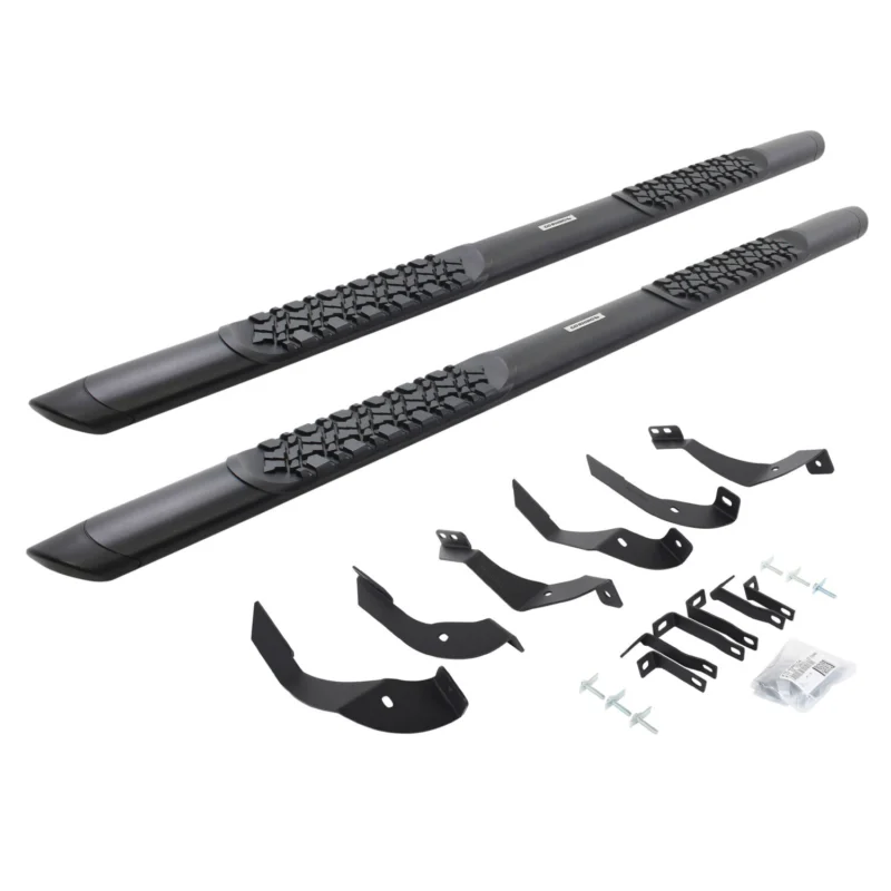 Go Rhino V3405187T - V Series Side Steps, Black, V-Series V3