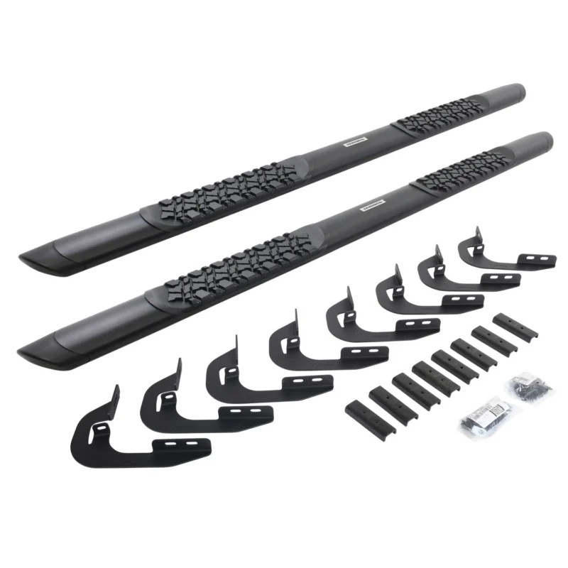 Go Rhino V3405880T - V-Series Side Steps, Black, V-Series V3