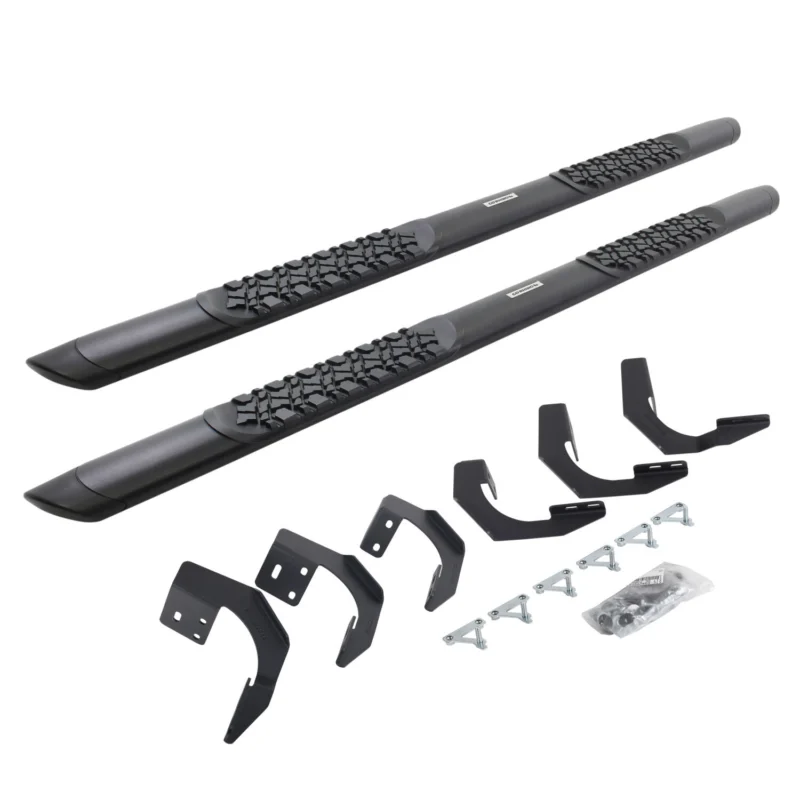 Go Rhino V3429980T - V-Series Side Steps, Black, V-Series V3