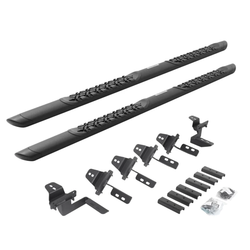 Go Rhino V3450568T - V-Series Side Steps, Black, V-Series V3