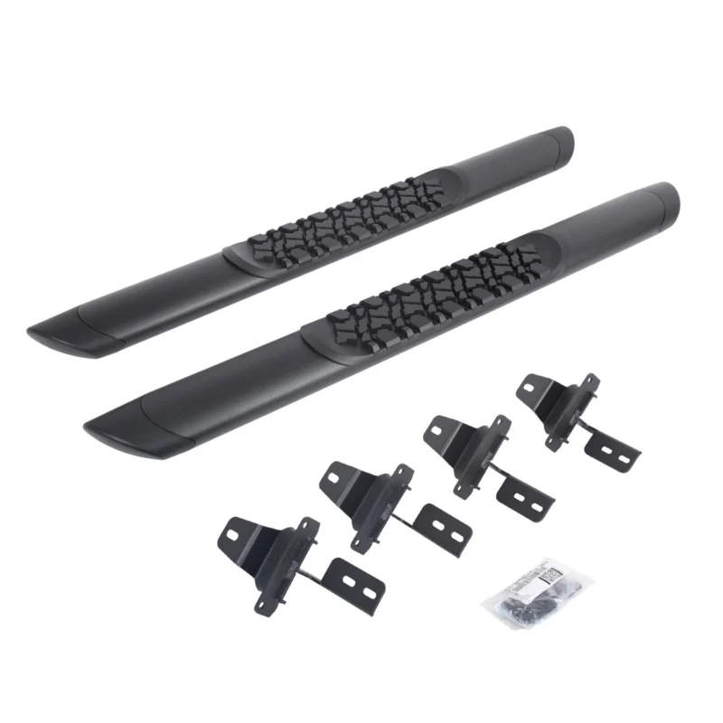 Go Rhino V3492752T - V-Series Side Steps, Black, Powder Coated