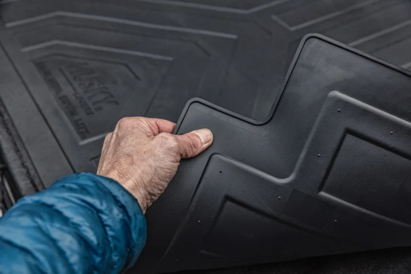 Husky Liners 16003 - Truck Bed Mat, 6'4" Bed, Black