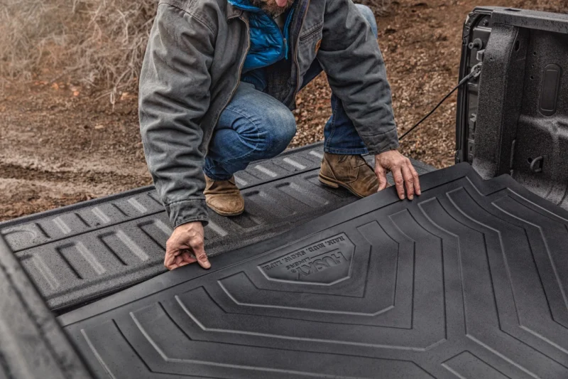 Husky Liners 16005 - Truck Bed Mat, 6'7" Bed, Black