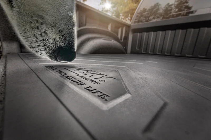 Husky Liners 16008 - Truck Bed Mat, 5'7" Bed, Black