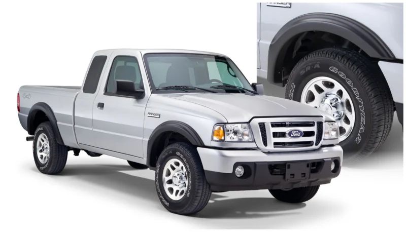 Husky Liners 28021912 - OE Style Fender Flares, Black, Abs Thermoplastic