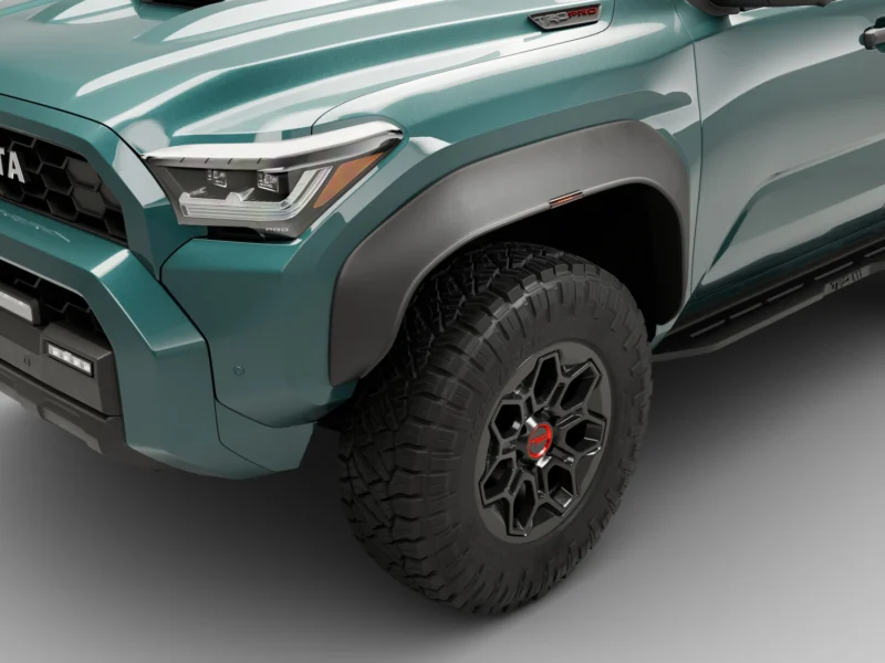 Husky Liners 2803937 - OE Style Fender Flares, Black, Abs Thermoplastic