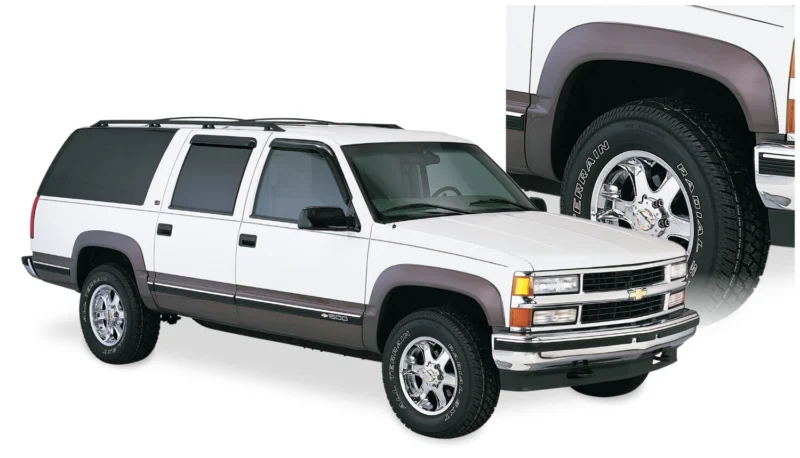 Husky Liners 2804904 - OE Style Fender Flares, Fleetside, Black