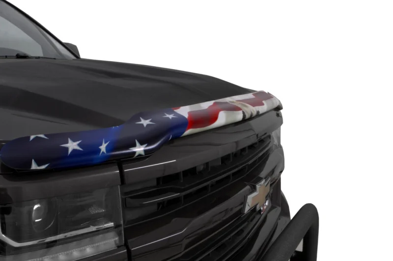 Husky Liners 2818631 - Eagle American Flag Bug Shield