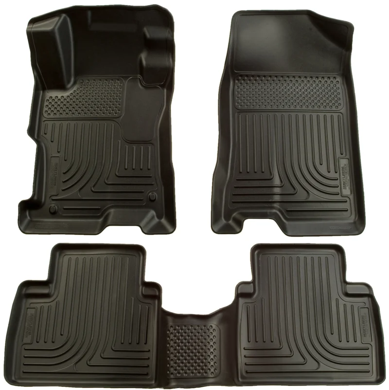 Husky Liners 98431 - WeatherBeater, Black, TPO - Thermoplastic Olefin