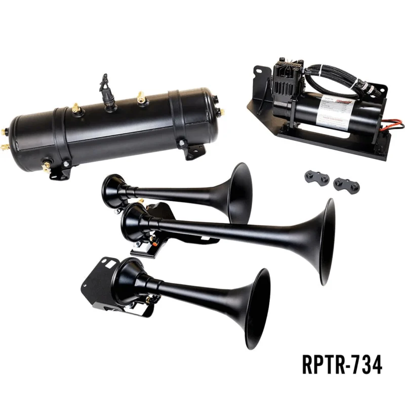 Kleinn Automotive Accessories RPTR-734 - Air Horns, Crew Cab
