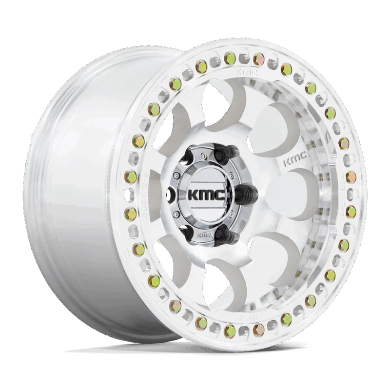 KMC KM237DX17856000 - Riot Beadlock, Machined, Km237 Riot Beadlock