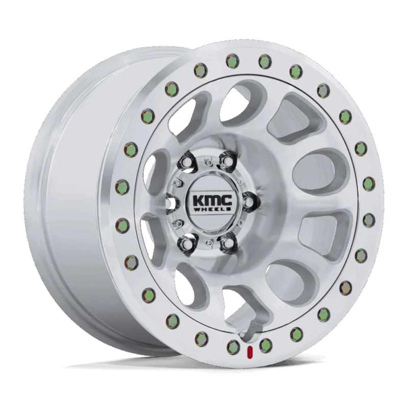 KMC KM241DX17906301 - E25 Beadlock, Machined, Km241 E25 Beadlock