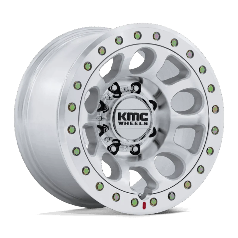 KMC KM241DX17908038N - E25 Beadlock, Machined, Km241 E25 Beadlock