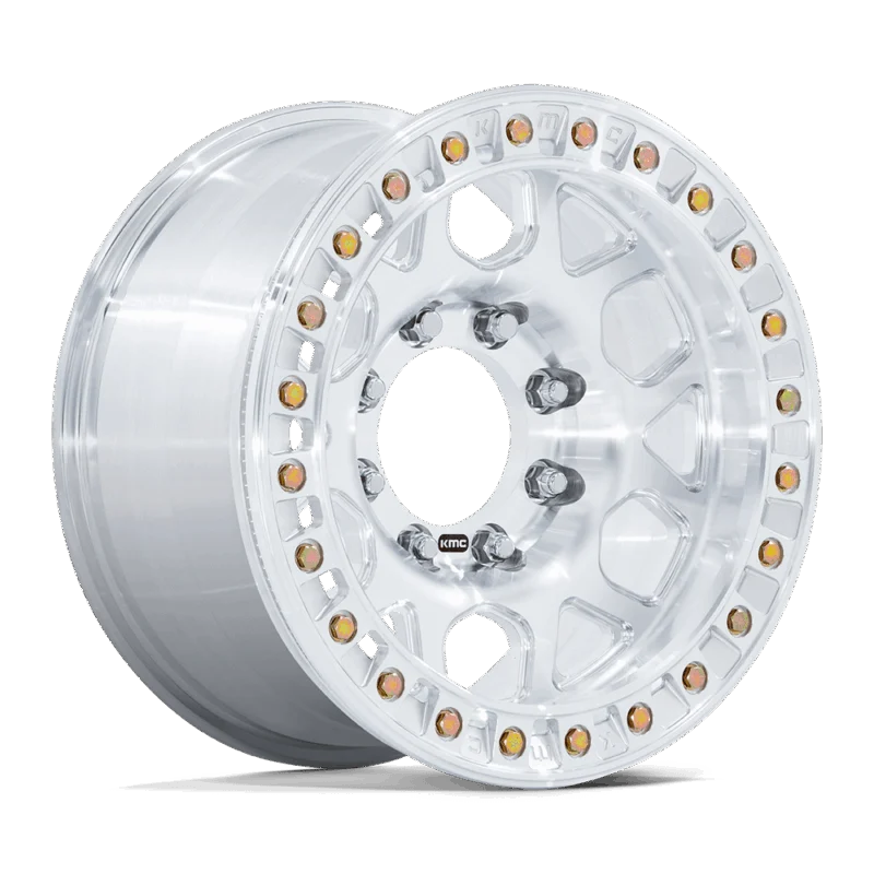 KMC KM450DX17909112N - Mesa Forged Beadlock, Raw Machined, Km450 Mesa Forged Beadlock