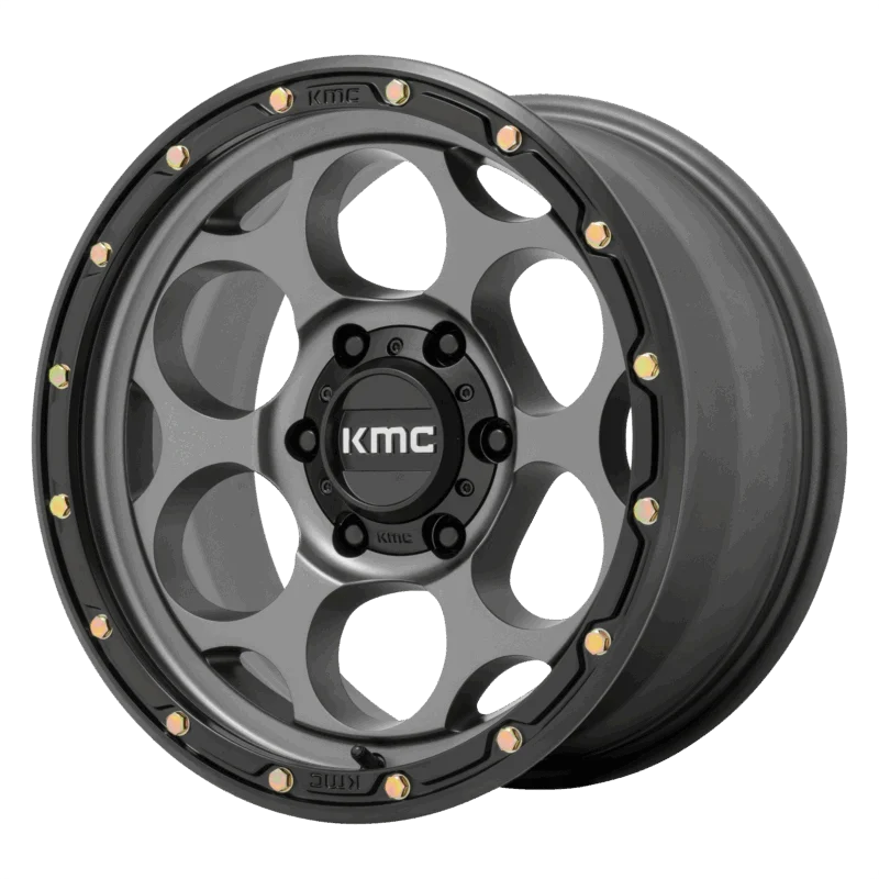 KMC KM54178587900 - Dirty Harry, Satin Gray W/ Black Lip, Km541 Dirty Harry